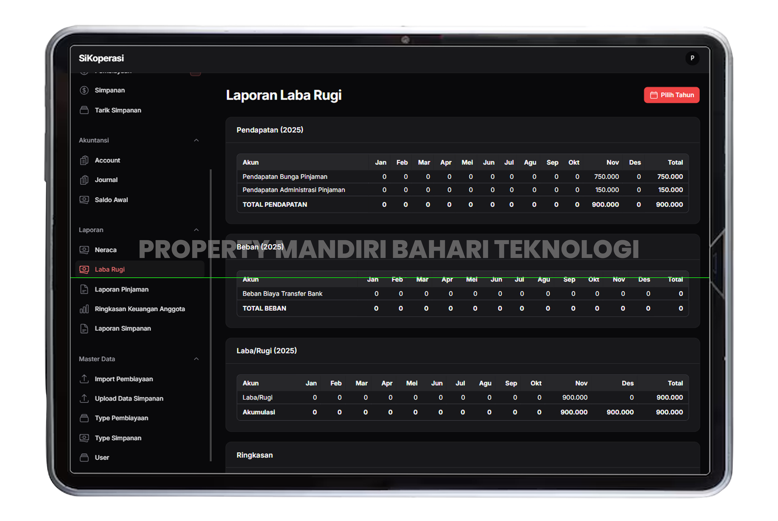 Gallery Portofolio PT Mandiri Bahari Teknologi